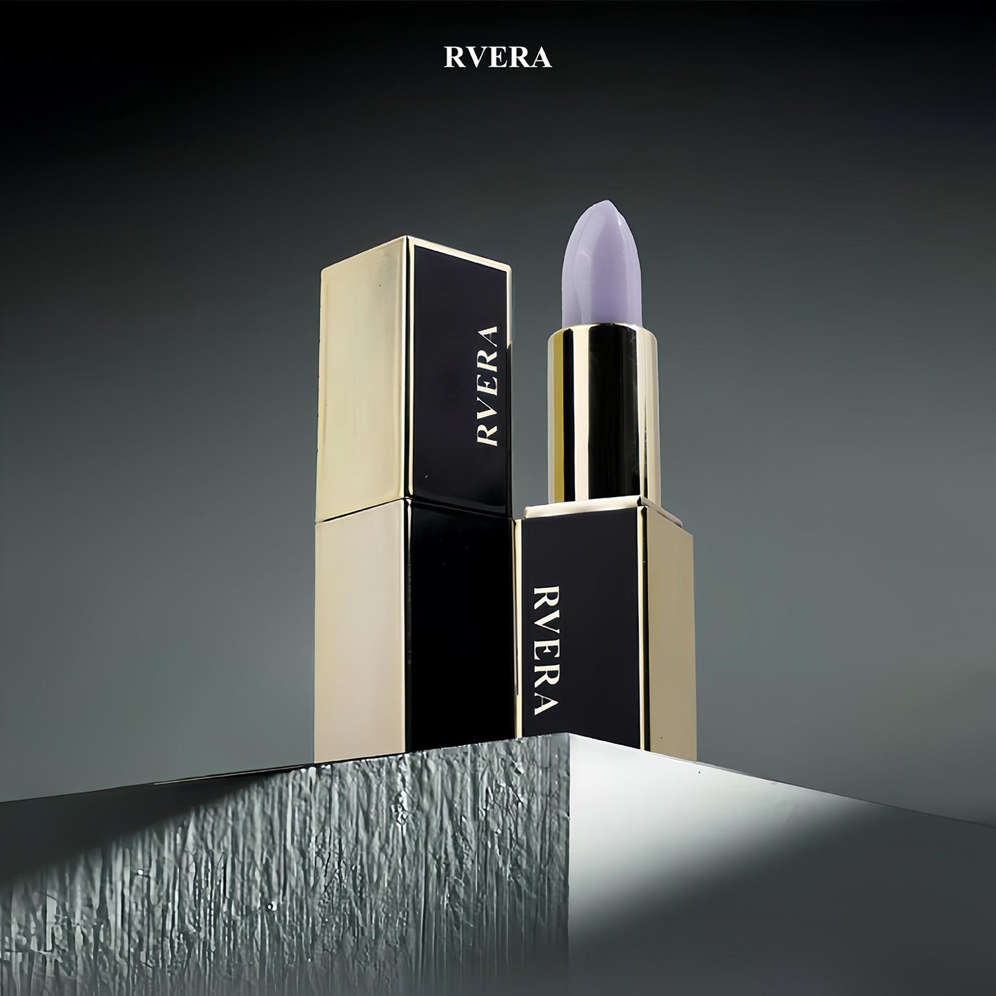 RVERA Limited Edition Blue Glossy Color Impression Lasting Lipstick