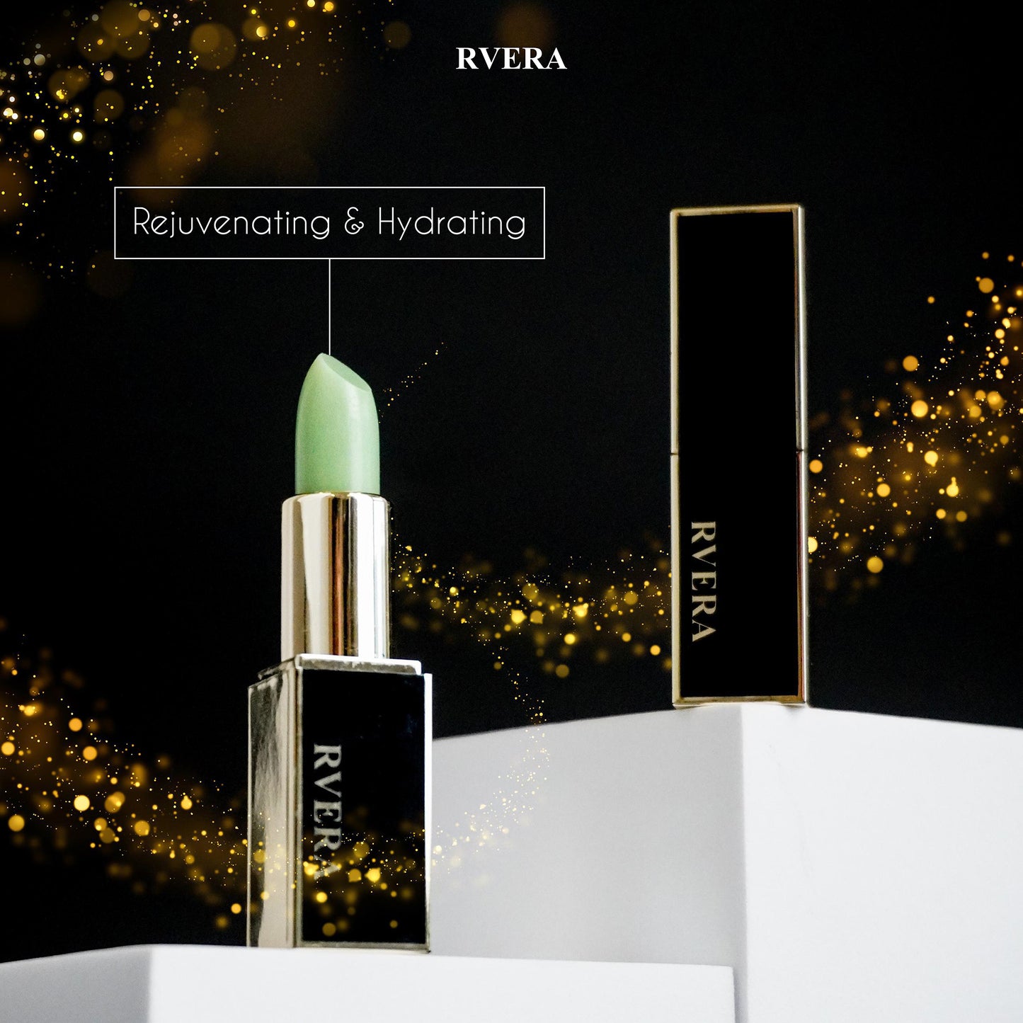 RVERA Primary Color Impression Lasting Lipstick 3.6g Changes Color