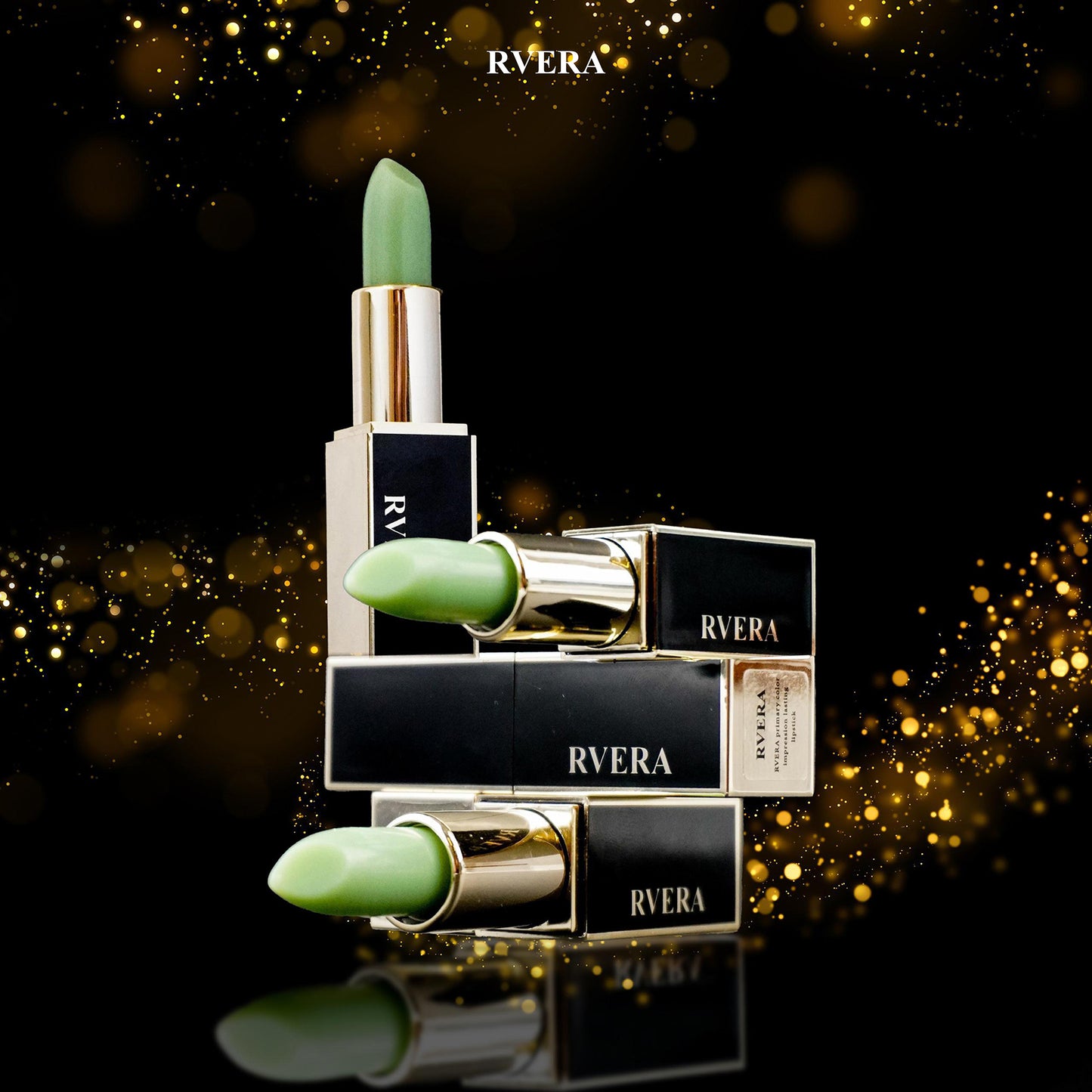 RVERA Primary Color Impression Lasting Lipstick 3.6g Changes Color