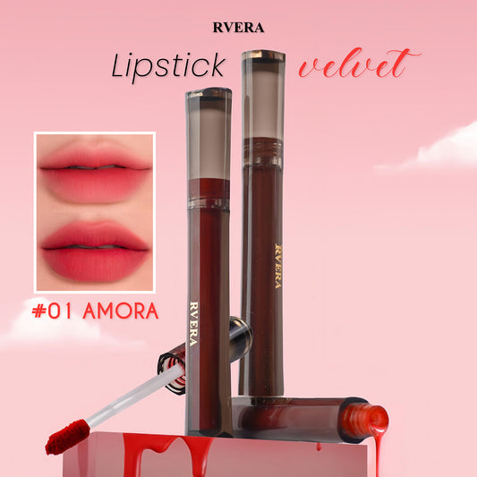 RVERA Soft Velvet Long-Lasting Lipstick 3g Amora Matte