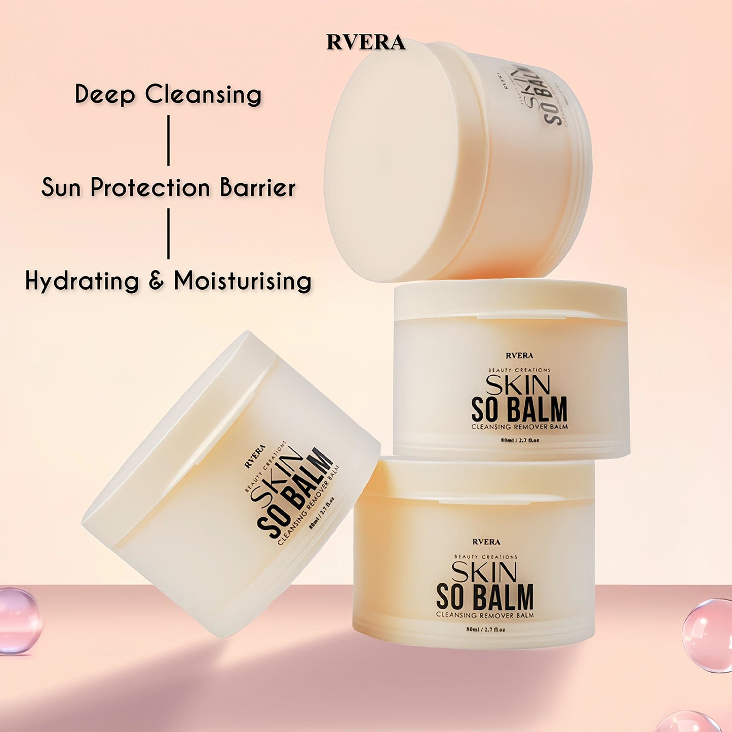 RVERA Skin Balm Makeup Remover for All Skin Types 80ML