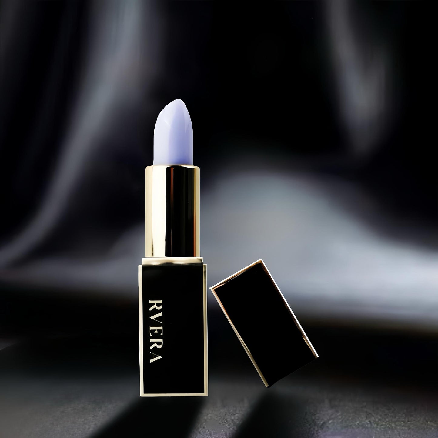 RVERA Limited Edition Blue Glossy Color Impression Lasting Lipstick