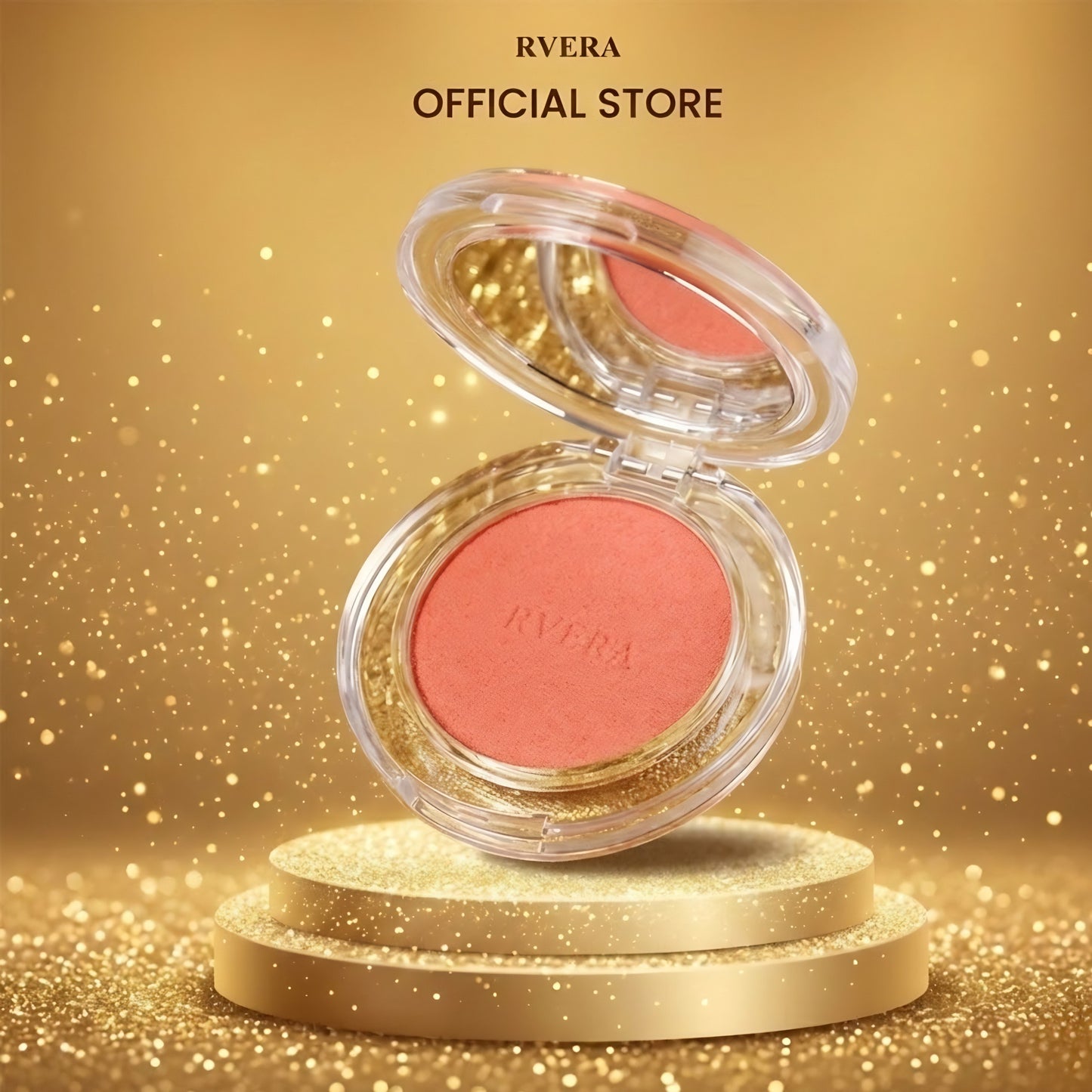 RVERA Beautee Shimmer Blusher Orange Pearl